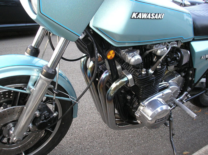 1978 Kawasaki KZ1000 Z1-R D1 Front Exhaust Pipes