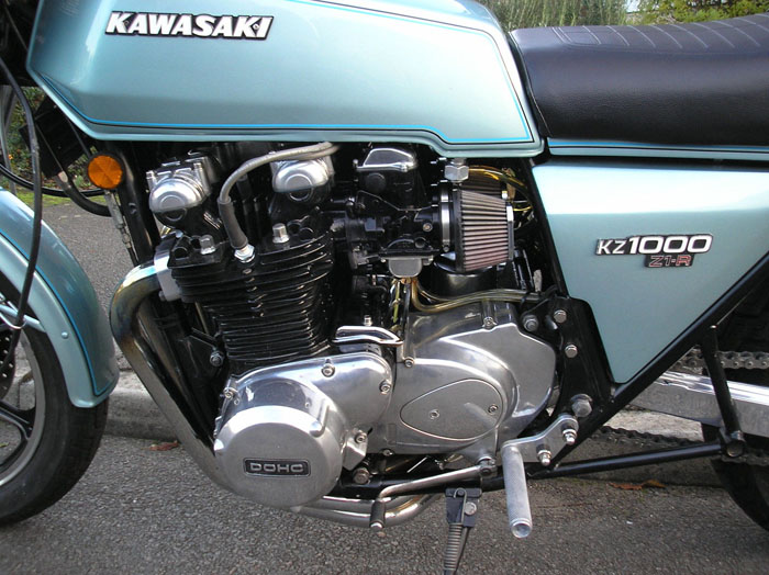 1978 Kawasaki KZ1000 Z1-R D1 Left Side Closeup