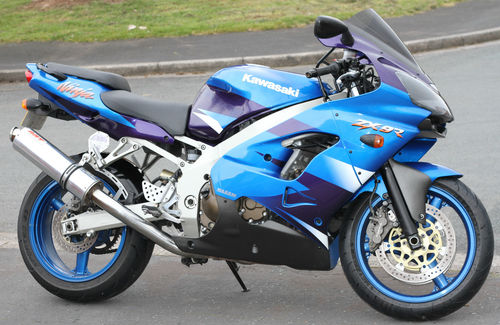 1999 kawasak zx9r ninja e1 blue 1
