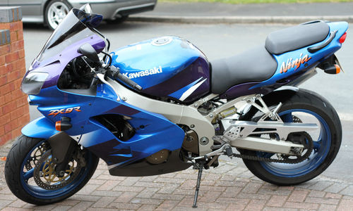 1999 kawasak zx9r ninja e1 blue 2