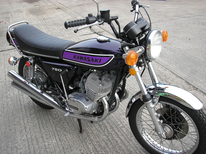 1975 Kawasaki H2C 750 Triple 3
