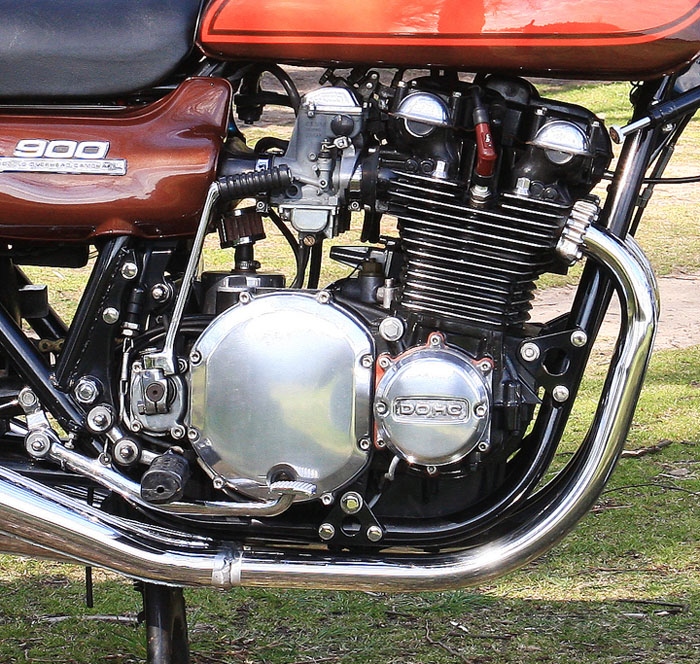 1975 Kawasaki Z1B Engine