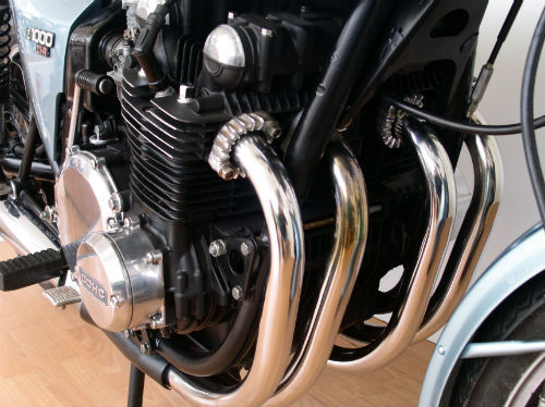 1978 kawasaki z1r front exhaust pipes