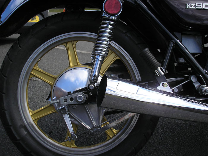 1976 Kawasaki Z1 Z900 A4 Rear Wheel