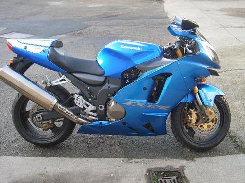 2005 kawasaki zx-12r 1200cc supersport blue 3