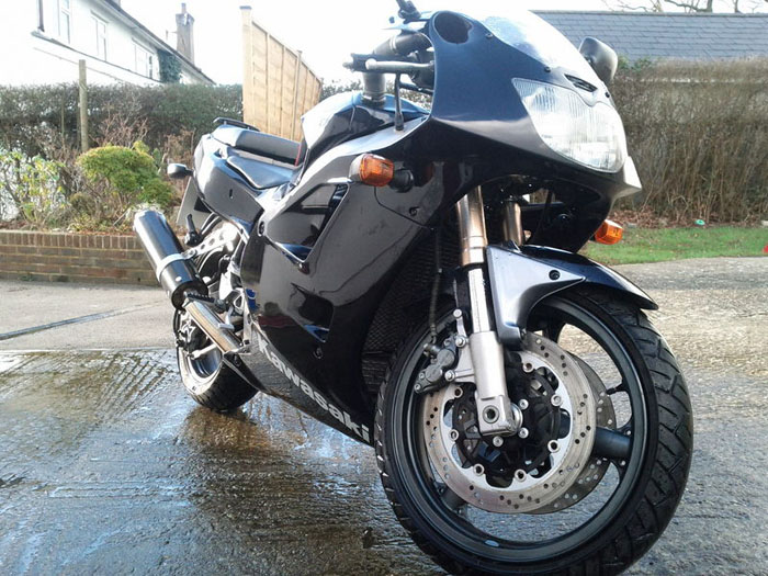 2000 kawasaki zx400-l9 black 2