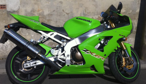 2003 kawasaki zx636 b1h green 2