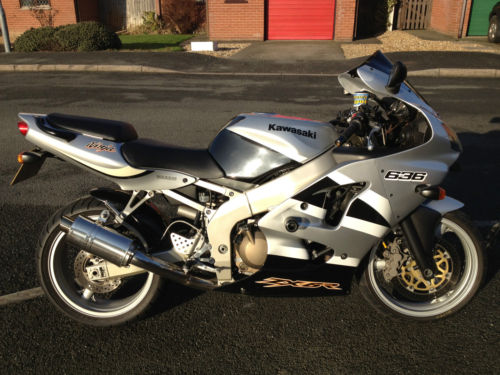 2002 kawasaki zx636 a1p silver 1