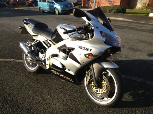 2002 kawasaki zx636 a1p silver 2