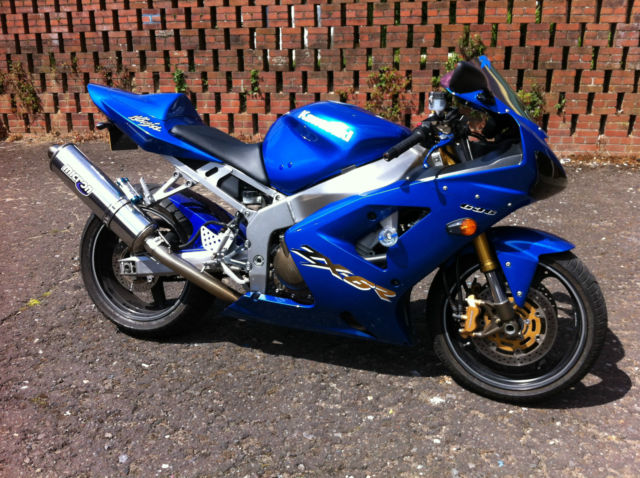 2003 Kawasaki ZX636 B1H Blue 1