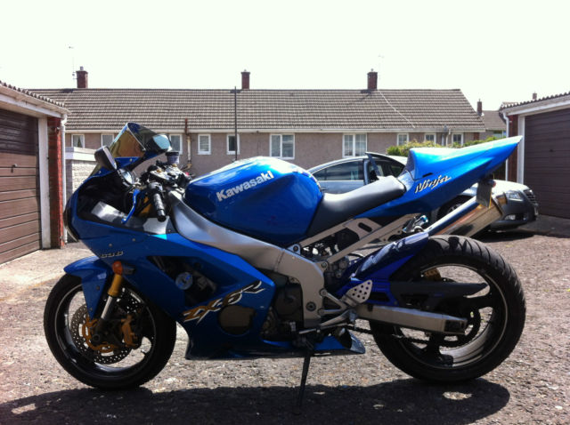 2003 Kawasaki ZX636 B1H Blue 4