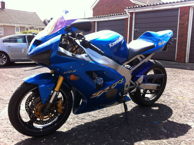 2003 Kawasaki ZX636 B1H Blue 5