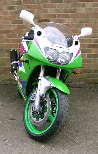 2002 kawasaki zxr400-l9 front