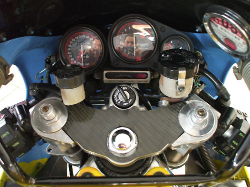 1992 kawasaki zxr 750 j1 benetton colours speedometer