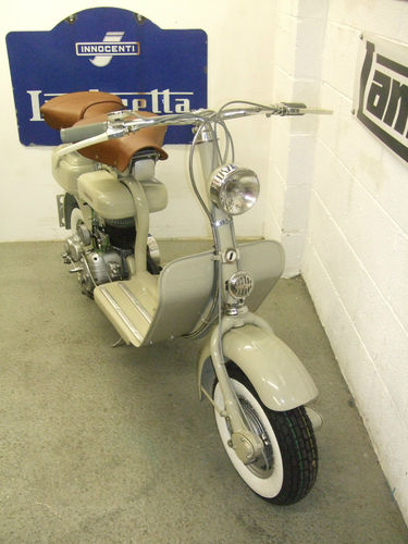 1954 Lambretta Innocenti 125 MK2 Model D Front
