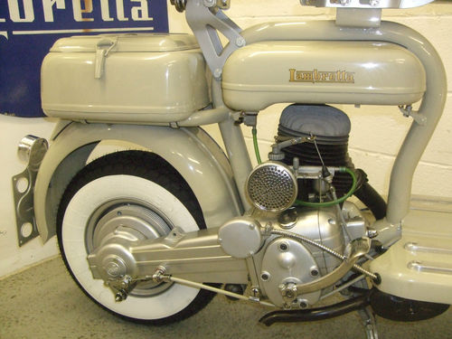 1954 Lambretta Innocenti 125 MK2 Model D Rear Wheel Engine Tank