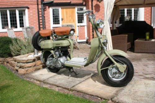 1952 lambretta 125d scooter 2
