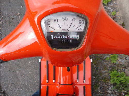 lambretta gp200 rapido speedometer