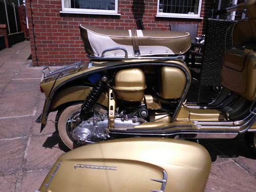 1966 lambretta golden special italian engine
