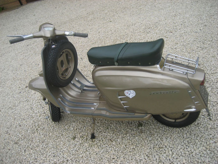 1964 lambretta chrome ring model golden special 3