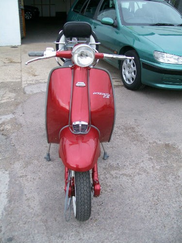 1963 lambretta li150 innocenti front