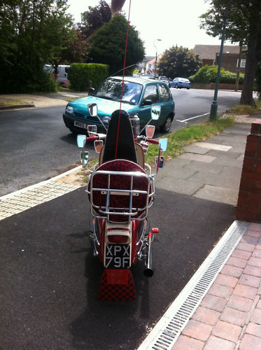 1968 lambretta li 125 series 3 jimmy replica quadrophenia back