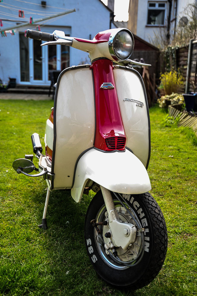 1963 lambretta li 125 series 3 front