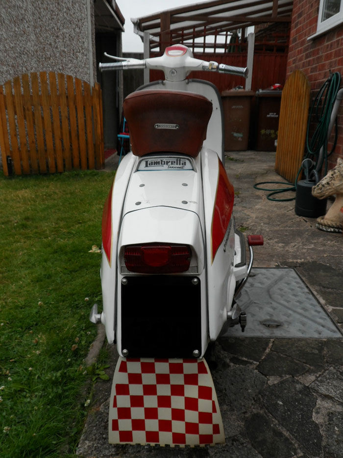 1966 Lambretta SX200 Back