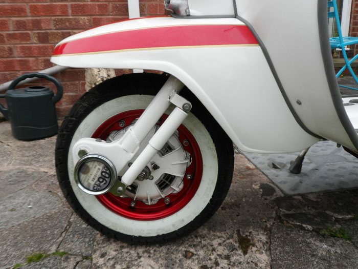 1966 Lambretta SX200 Front Wheel