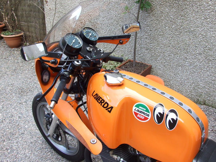 laverda alpino sport 500 montjuic fsc replica tank