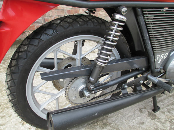 1975 MV Agusta 350 Sport Rear Wheel Exhaust Shock