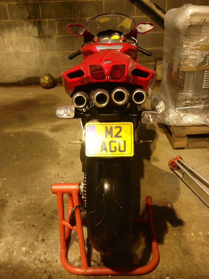 2000 MV Agusta 750F4 S Red Back