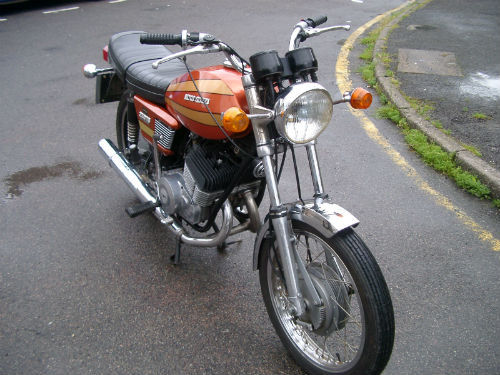 1975 Moto Guzzi 250 T250 Electronica 2