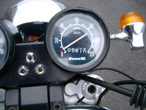 1975 Moto Guzzi 250 T250 Electronica Speedometer