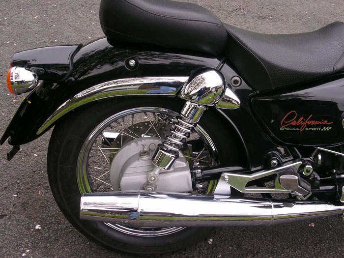 2003 Moto Guzzi California 1100cc Rear Wheel Exhaust