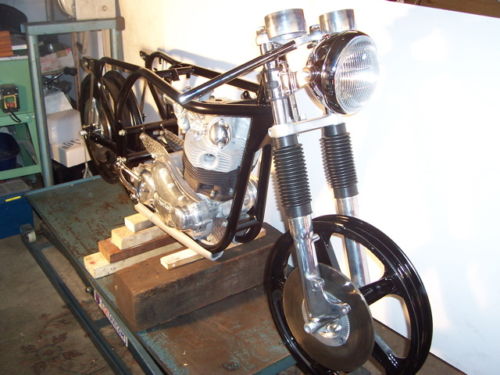 1964 spectacular 850 norton commando club racer frame