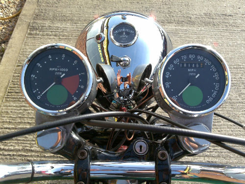 1968 norton 750 commando classic fastback speedometer