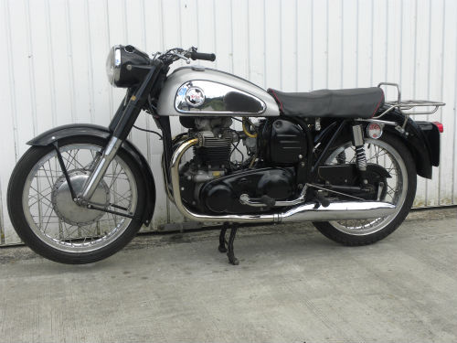 1958 norton wideline dominator 99 600cc 3