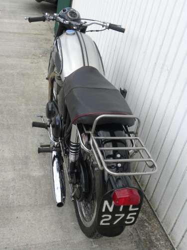 1958 norton wideline dominator 99 600cc back