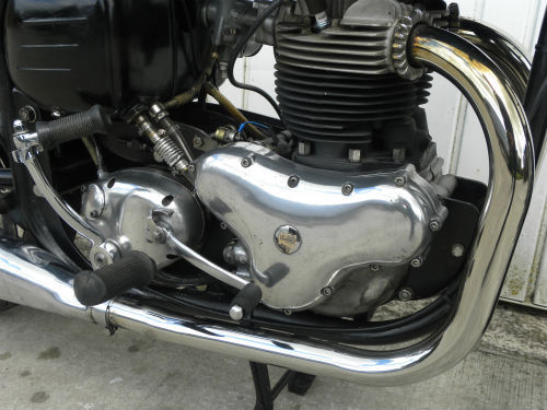 1958 norton wideline dominator 99 600cc engine 1