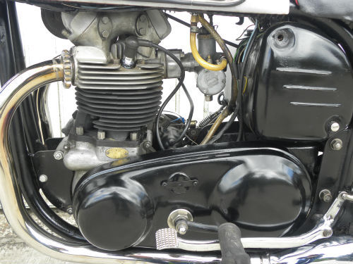 1958 norton wideline dominator 99 600cc engine 22