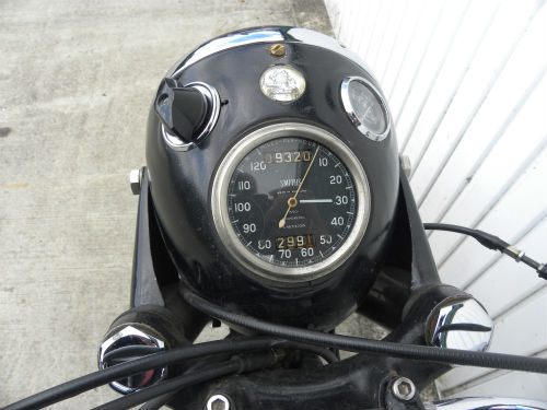 1958 norton wideline dominator 99 600cc speedometer
