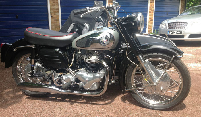 1957 Norton Dominator Model 77 With Watson GP Jubilee Sidecar 1