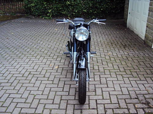 1951 norton es2 490cc front