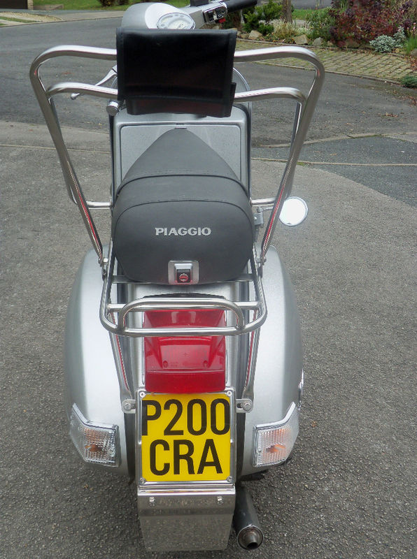 2003 piaggio vespa px200 e disc back
