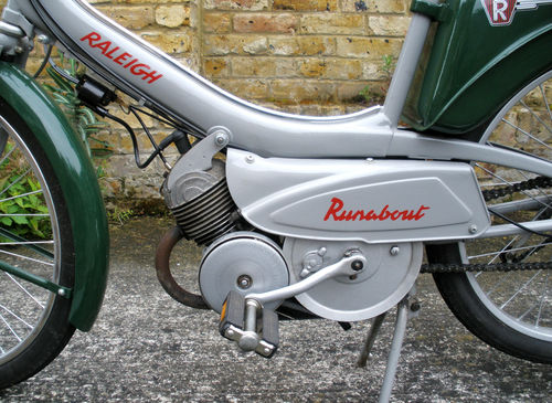 1965 Raleigh RM6 Runabout 49cc Moped Engine