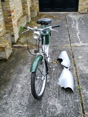 1965 Raleigh RM6 Runabout 49cc Moped Front