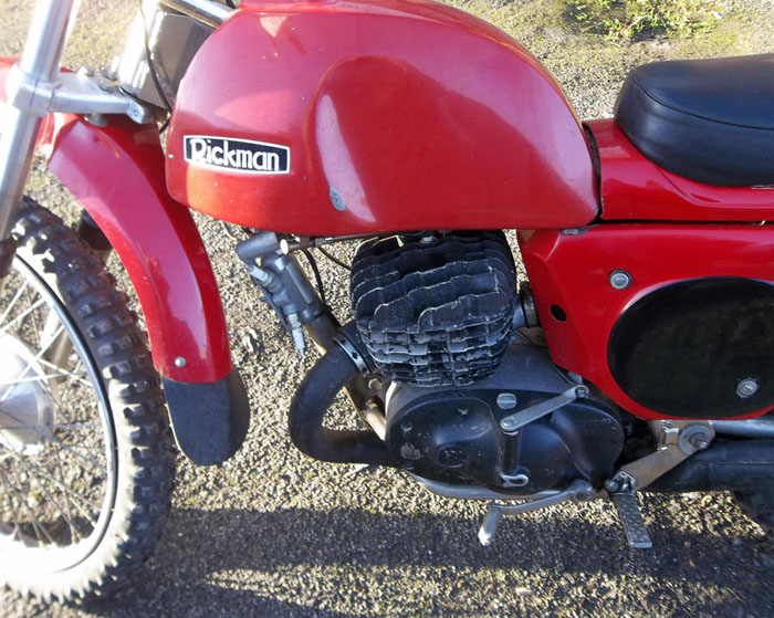 1973 rickman montesa 250cc ex-museum very clean running and powerful engine