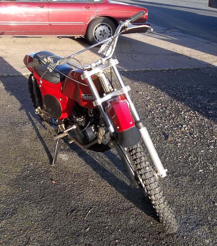 1973 rickman montesa 250cc ex-museum very clean running and powerful front