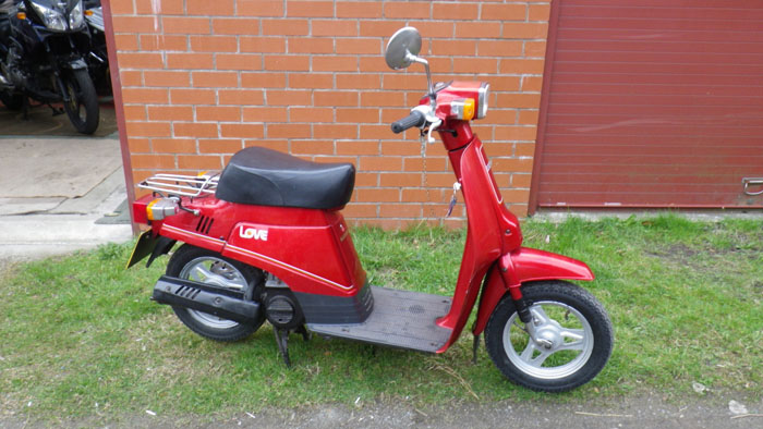1985 Suzuki CL50 Love Scooter 1